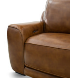 Medora Power Leather Sofa  thumbnail 4