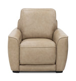 Medora Power Leather Recliner - Oat thumbnail 2