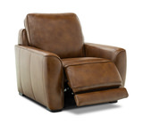Medora Power Leather Recliner - Honey thumbnail 2