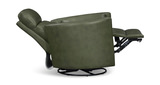 Stuart Leather Power Swivel Recliner - Lyric Sage thumbnail 4