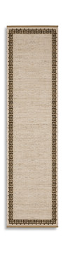 Acacia Beige/Brown Area Rug - 2′6″ X 10′0″