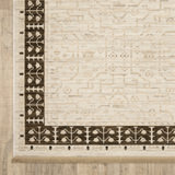 Acacia Beige/Brown Area Rug - 3′3″ X 5′0″ thumbnail 3
