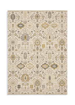 Acacia Beige/Brown Area Rug - 7′10″ X 10′0″