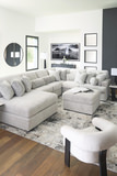Polar 6 Piece Sectional - Left Facing Chaise thumbnail 3