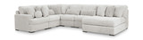Polar 6 Piece Sectional - Right Facing Chaise thumbnail 1