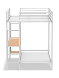 Trevar Full Over Twin Bunk - White thumbnail 3
