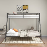 Trevar Twin Over Full Bunk Bed - Black thumbnail 5