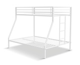 Trevar Twin Over Full Bunk Bed - White thumbnail 3