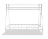 Trevar Twin Over Full Bunk Bed - White thumbnail 2
