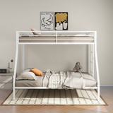 Trevar Twin Over Full Bunk Bed - White thumbnail 5