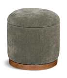 Swivel Storage Ottoman thumbnail 1