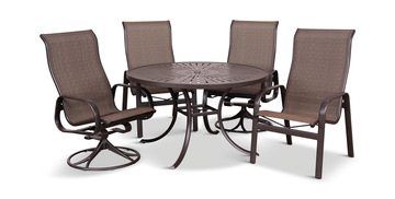 Capri 5 Piece Patio Dining Set