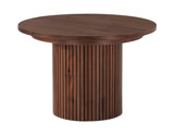 Transformer Round Walnut Table thumbnail 3