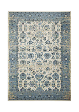 Heritage Ivory/Blue Traditions Area Rug - 3′3″ X 4′11″