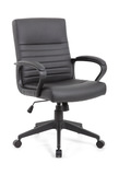 Black Low Back Manager’s Chair thumbnail 1