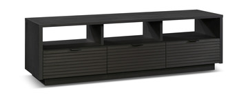 Harvey Park 71″ Media Console - Raven Oak