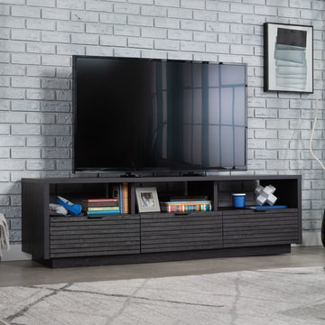 Harvey Park 71″ Media Console - Raven Oak