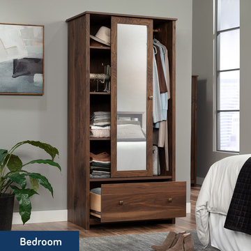 River Ranch Armoire - Grand Walnut