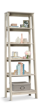 Trestle 71″ Bookcase - Chalked Chestnut