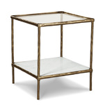 Devon Accent Table - Antique Brass thumbnail 1