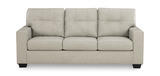 Evie Leather Queen Sleeper Sofa thumbnail 1