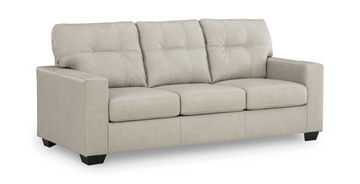 Evie Leather Queen Sleeper Sofa