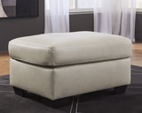 Evie Leather Ottoman thumbnail 4