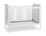 Caterpillar 3-In-1 Convertible Crib - White thumbnail 1