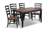 Greeley Square Dinette Table With 4 Chairs thumbnail 4
