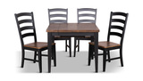 Greeley Square Dinette Table With 4 Chairs thumbnail 3