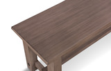 Emerson Dark Taupe Bench thumbnail 3