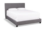 Mya Queen Panel Bed - Pewter thumbnail 1