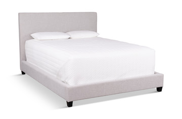 Mya Queen Panel Bed - Taupe