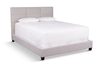 Maxx Full Biscuit Bed - Taupe