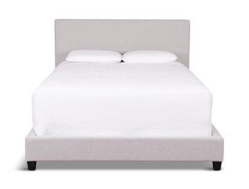 Mya Queen Panel Bed - Taupe