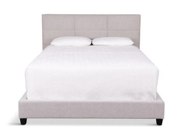 Maxx Twin Biscuit Bed - Taupe