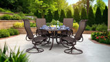 Capri 5 PiecePatio Dining Set thumbnail 4