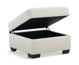 Dino Storage Ottoman - Ivory thumbnail 2