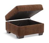 Dino Storage Ottoman - Rust thumbnail 2