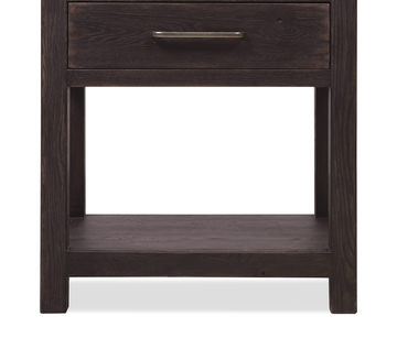 Driftwood One Drawer Nightstand