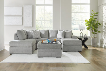 Natalie 2 Piece Sectional With Ottoman