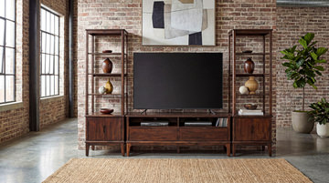 Xander Media Console With Piers