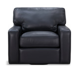 Parkline Leather Swivel Chair thumbnail 3