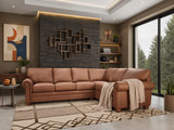 Valdosta 2 Piece Leather Sectional thumbnail 2