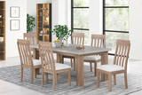 Colfax Dining Table & 6 Chairs - Brown thumbnail 2