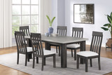 Colfax Dining Table & 6 Chairs - Grey thumbnail 2