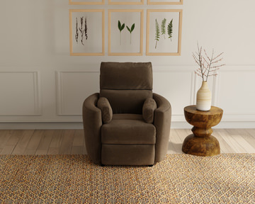 Alpine Power Rocker Recliner - Mink