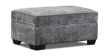 Janus Storage Ottoman - Ritz Charcoal 