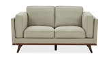 Kirkland Leather Loveseat thumbnail 1