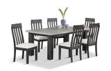 Colfax Dining Table & 6 Chairs - Grey thumbnail 1